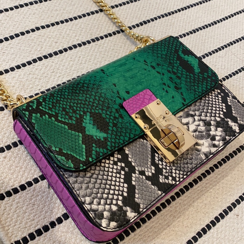 ALDO Crossbody bag faux snake skin